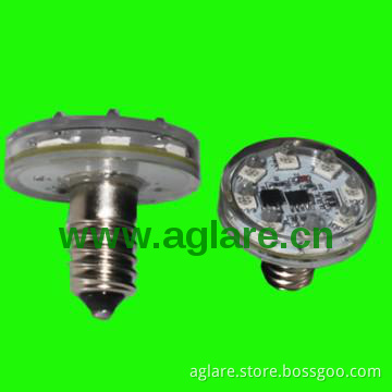 Shenzhen factory rgb 8pcs 5050SMD AC24V e14 led amusement